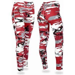 Zubaz Officially Licensed Arizona Cardinals NFL Camo Print Leggings